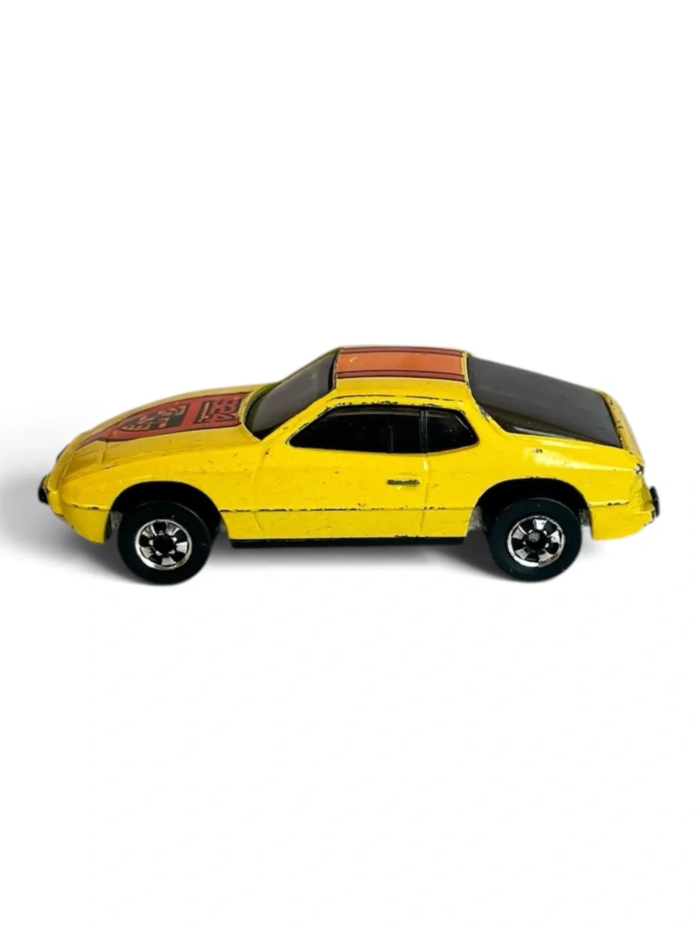 Hot Wheels Upfront 924 Porsche Yellow 1978 Hong Kong Blackwall
